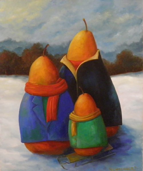 Pears in Winter